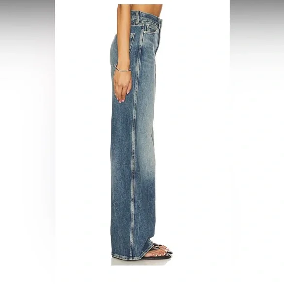 NWT Good American Good Skate High Rise Wide Leg - Picture 2 of 8